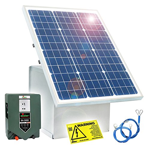 Eider 50W Solar Box & 12V Weidezaungerät EA 3000 Paket 1