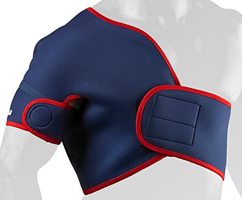 Vulkan Classic Shoulder Support Right X-Large, Used by Professional Athletes, Aerotherm Lining, Adjustable Closures, Ideal for Injured Shoulders, Promotes Natural Healing Process, Pain-Free Movement