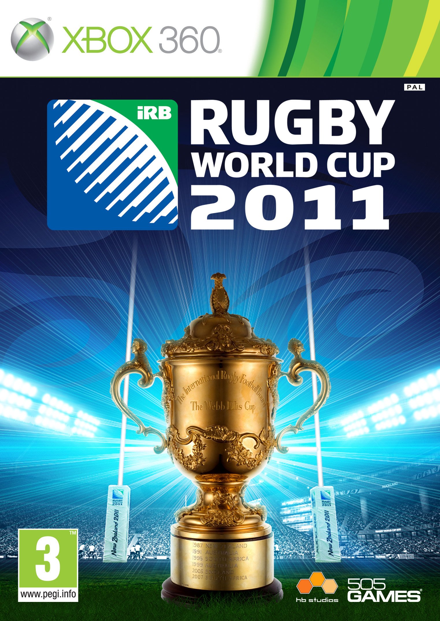 Rugby Wolrd Cup 2011 [PEGI Import] - XBOX360
