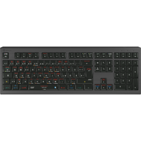 Logickeyboard LKB-OSX-A2M-DE Tastatur USB QWERTZ Deutsch Schwarz (LKB-OSX-A2M-DE)