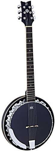 Ortega Guitars OBJ350/6-SBK Banjo