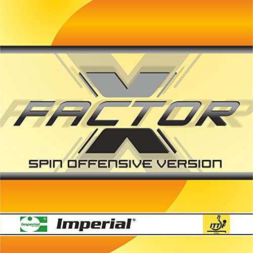 Imperial Factor Spin Offensive Version (2,1 mm - schwarz) | - China Tischtennis Belag | ITTF | TT-Spezial - Schütt Tischtennis