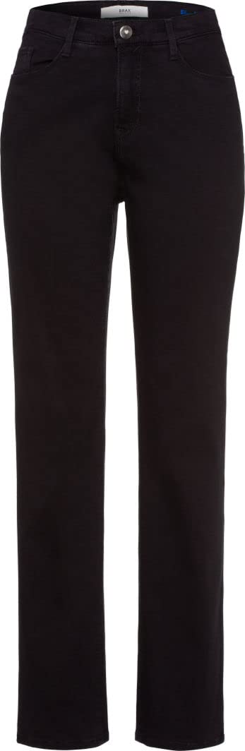 BRAX Damen Style Carola Blue Planet: Nachhaltige Five-pocket Jeans , Clean Black, 26W / 32L