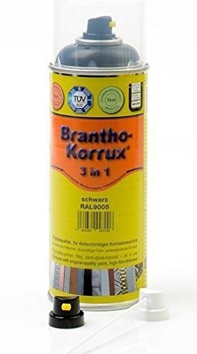 Brantho Korrux "3 in 1" 400 ml RAL 7035 lichtgrau, Komfort-Sprühdose, Rostschutzfarbe