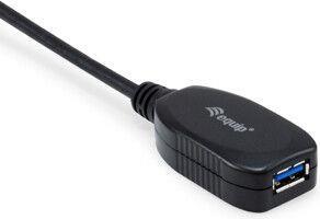 Equip 133346 USB Kabel 5 m USB 3.2 Gen 1 (3.1 Gen 1) USB A Schwarz