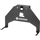 Gardena Wandhalterung: Wandhalter für Gardena SILENO+, Schutz vor Sonne und Regen, platzsparende Aufbewahrung, einfach zu montieren, Wandhalter aus Metall in Grau (4042-20)