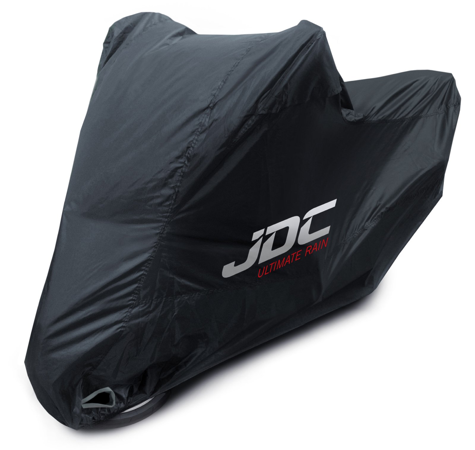 JDC 100% wasserdichte Motorradabdeckung – Ultimate RAIN (Strapazierfähig, weiches Futter, hitzebeständig, verschweißte Nähte) - S