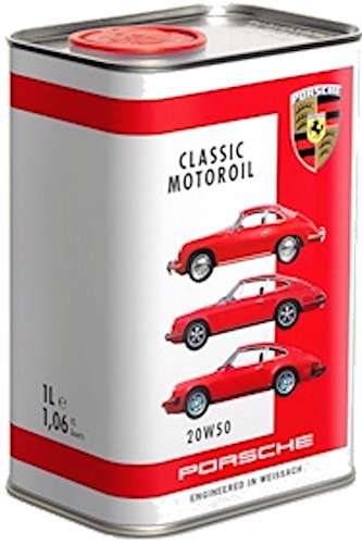 1 Liter ORIGINAL Porsche CLASSIC Motoröl 20W-50 356 914 911 F/G bis 2,7 Liter