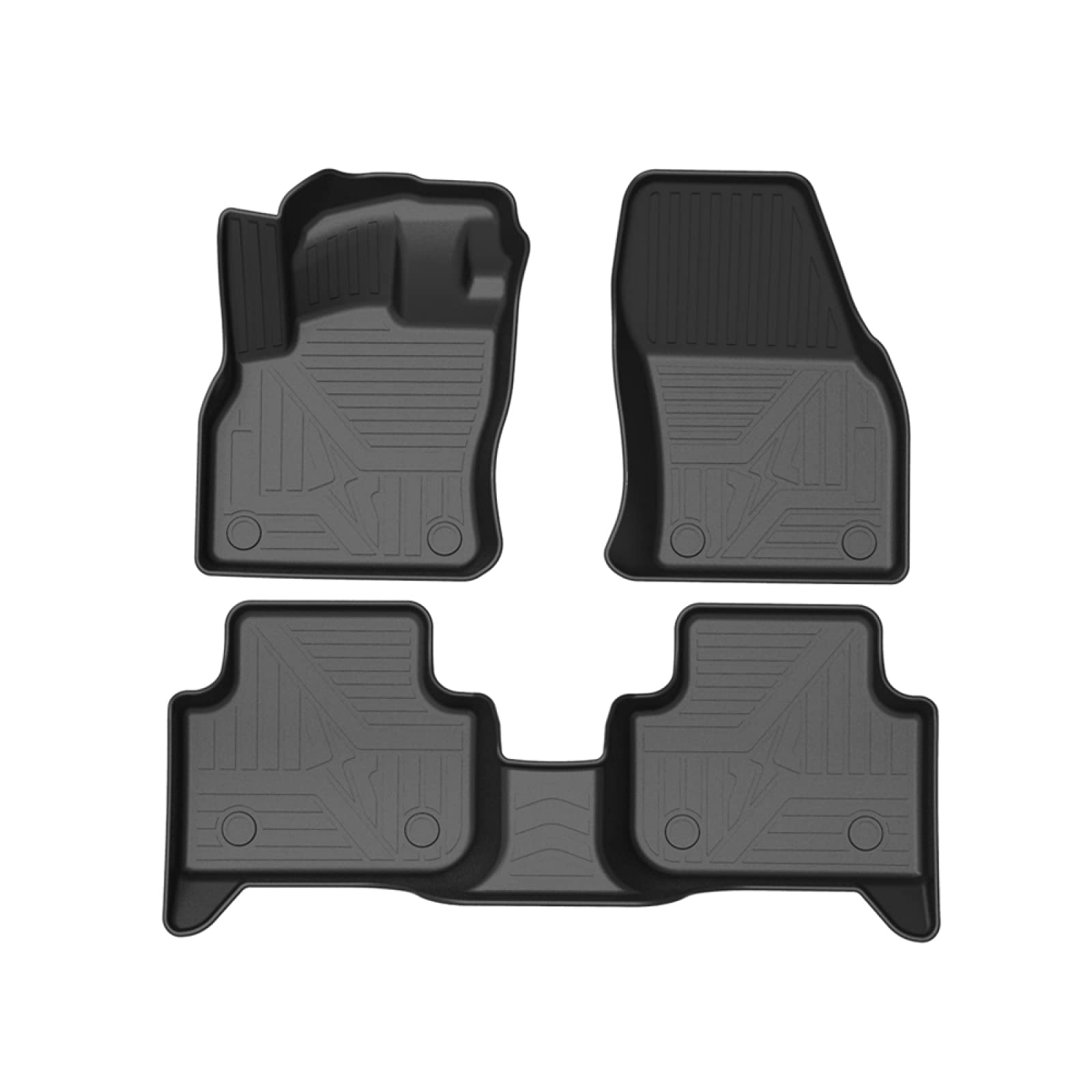 JTSGHRZ Auto Fußmatten Auto Fußmatten Wasserdichtes rutschfestes Auto-Interieur-Zubehör, für Cadillac XT4 2018 2019 2020 5-Sitzer