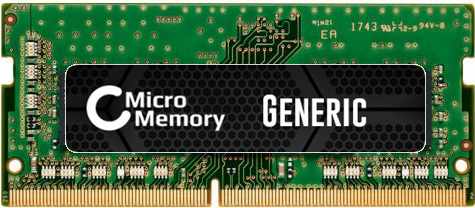 MicroMemory 4GB Module for Dell 2400MHz DDR4, MMDE042-4GB (2400MHz DDR4 SO-DIMM)