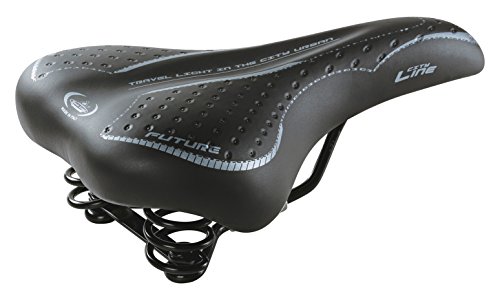 Cicli Bonin Unisex-Youth Selle M.Grappa Future Man SCHWARZ MIT Federn