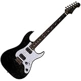 JET Guitars JS500 Black Sparkle E-Gitarre