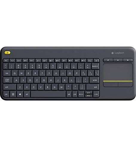 Logitech Wireless Touch Keyboard K400 Plus - Tastatur - mit Touchpad - kabellos - 2.4 GHz - QWERTZ