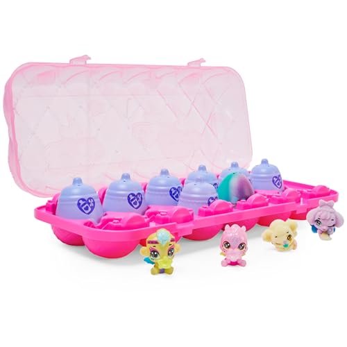 Hatchimals CollEGGtibles Shimmer Babies 12er-Pack Eierkarton Kinder Spielzeug für Mädchen ab 5 Jahren