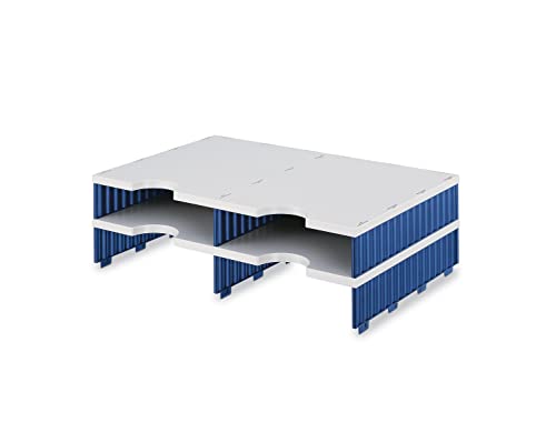styrodoc Erweiterungsmodule DUO/268120238 485x331x140mm grau/blau Kunststoff