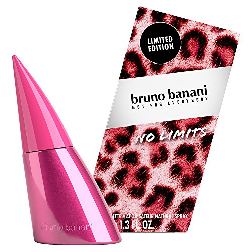 Bruno Banani No Limits Woman Eau de Toilette Natural Spray, 1er Pack (1 x 40 ml)