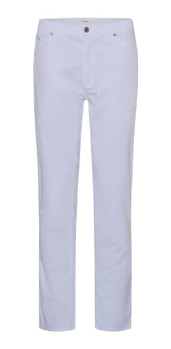 BRAX Herren Style Cooper Five-Pocket-Hose in Marathon-Qualität Freizeithose, White, 38W x 32L
