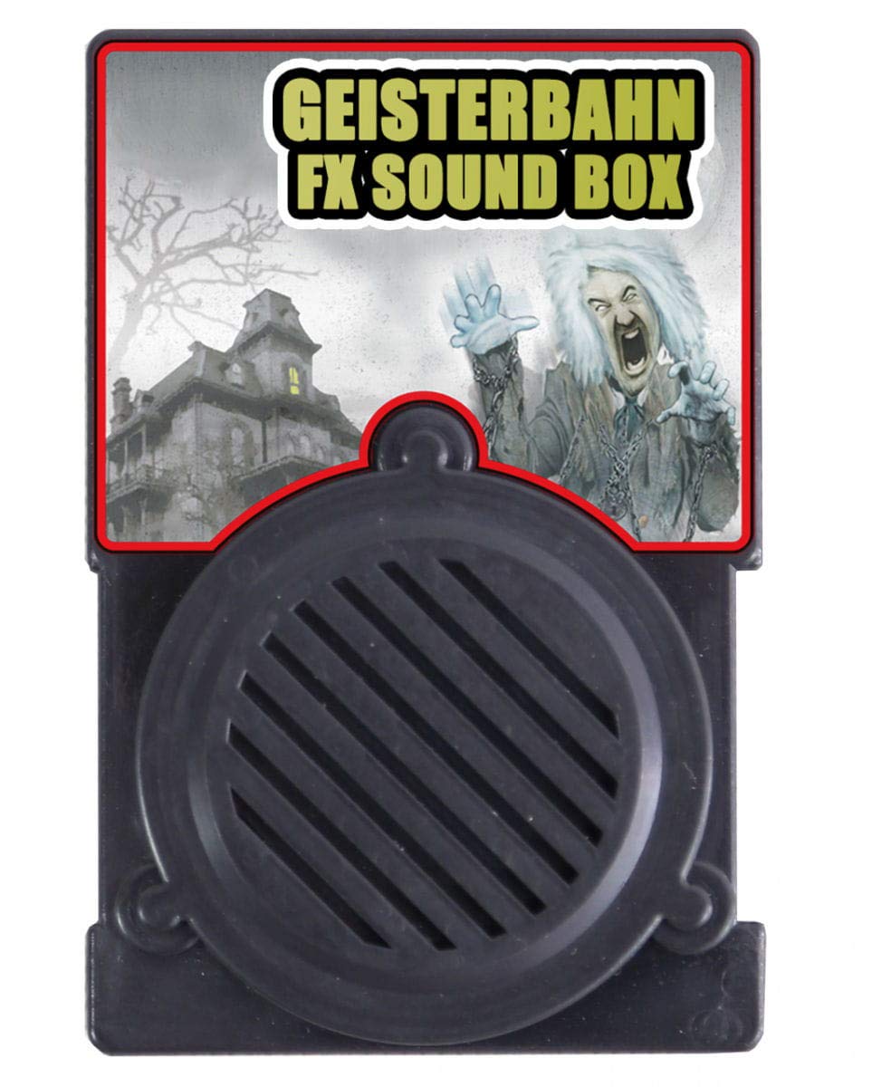 Horror-Shop Geisterbahn Sound FX Box für Halloween