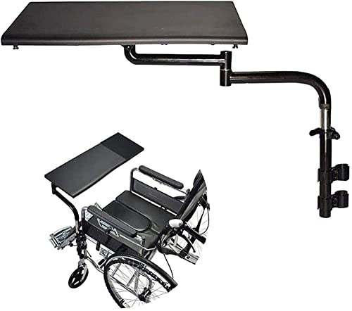 Rollstuhl-Schoßtablett, Rollstuhl-Tablett Essen, Lesen, Schreiben, Computer oder Schach Spielen - Arbeitstisch-Mobilitätszubehör-Aufsatz Passend für Rollstuhl-Tablett für Erwachsene