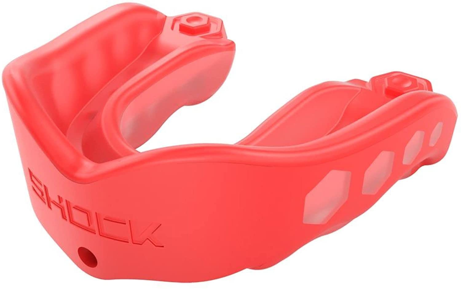 Shock Doctor Gel-Max-Mundschutz für Schutz beim Sport, bequemes dreilagiges Design in Größen für Kinder und Erwachsene