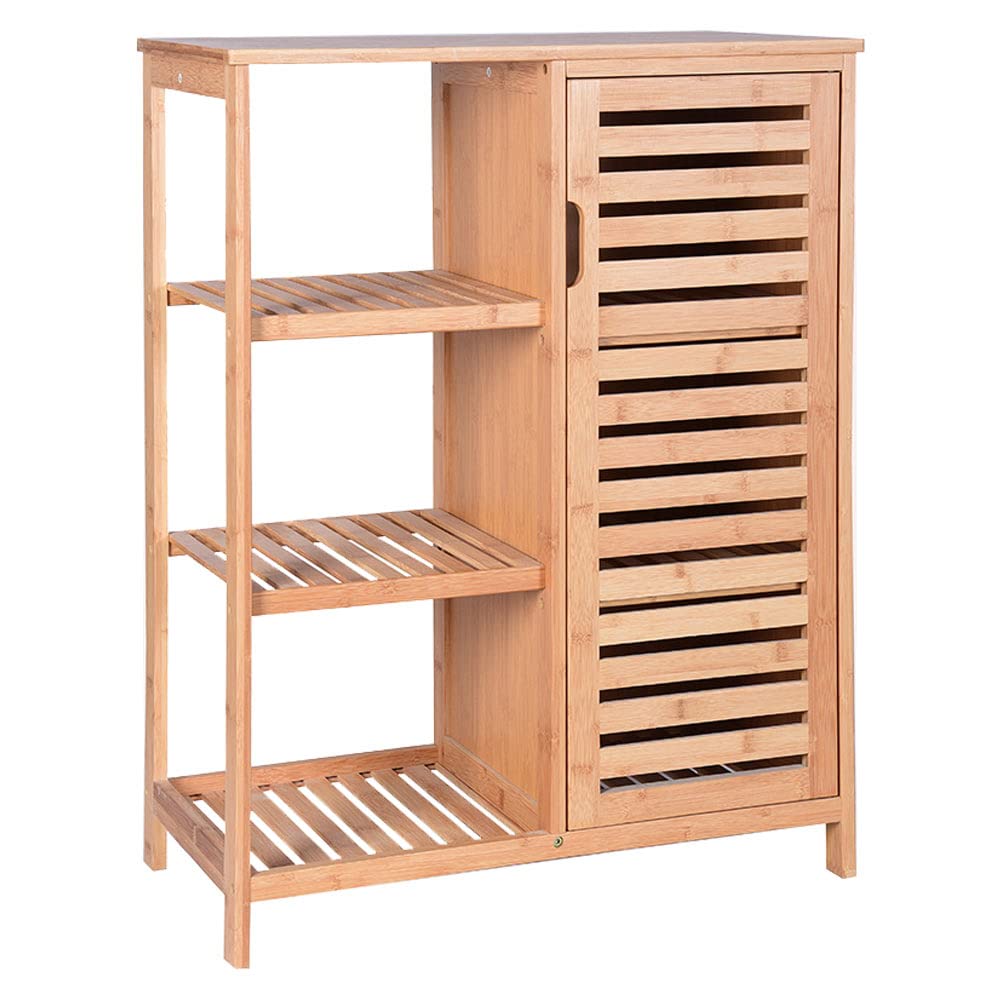 BAKAJI Badezimmerschrank, 66x33x87 cm (Larghezza x Profondità x Altezza)