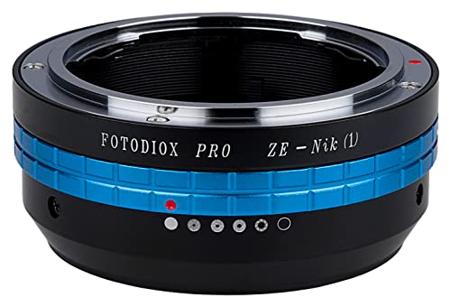 Fotodiox Pro Lens Mount Adapter Compatible with Mamiya ZE 35mm Film Lenses on Nikon 1-Mount Cameras