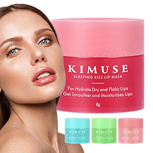 Lip Moisturizer, Lip Repair Balm for Girls | Lip Sleep Mask for Dry Lips, Lip Care, Hydrating Lip Plumping Masque, Hydrates and Refines for Smooth Skin Umifica
