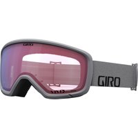 Giro Snow Unisex - Erwachsene Ringo Skibrille, Grey Wordmark Vivid Infrared, Einheitsgröße
