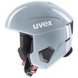 uvex invictus - Skihelm für Damen und Herren - optimierte Belüftung - Notfall-Wangenpolster - glacier - 60-61 cm