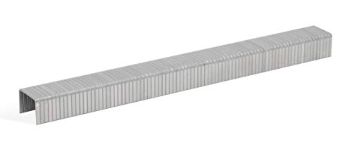 REGUR Typ 11 V2A Flachdraht-Klammern - 1.000 Stück in der Länge 11/8 mm – Edelstahl-Klammern zum Befestigen von Folien, Papier, Pappe, Textilien uvm
