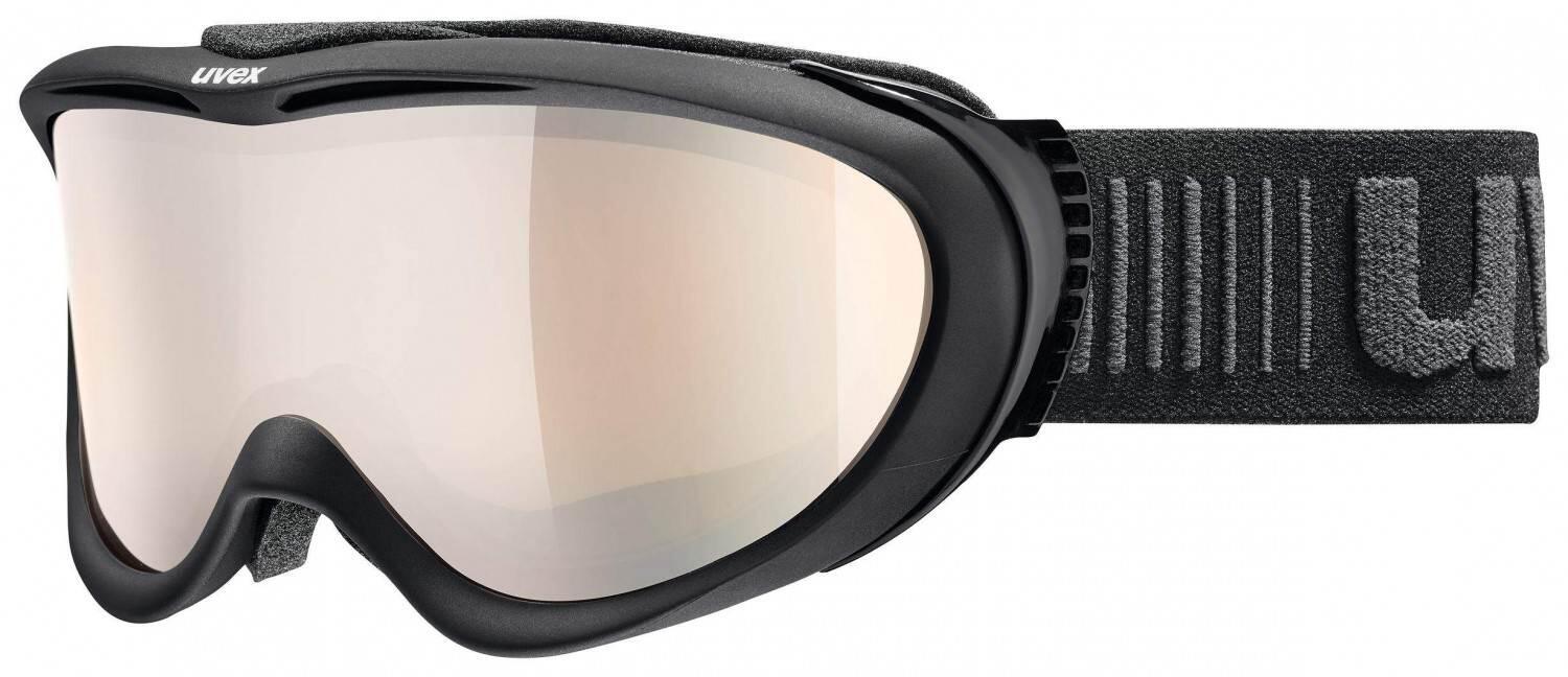 Uvex Erwachsene Comanche VLM Skibrille, Black mat, One Size