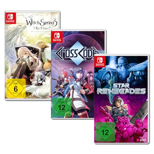 WitchSpring 3 + Cross Code + Star Renegades - JRPG Collection - Nintendo Switch