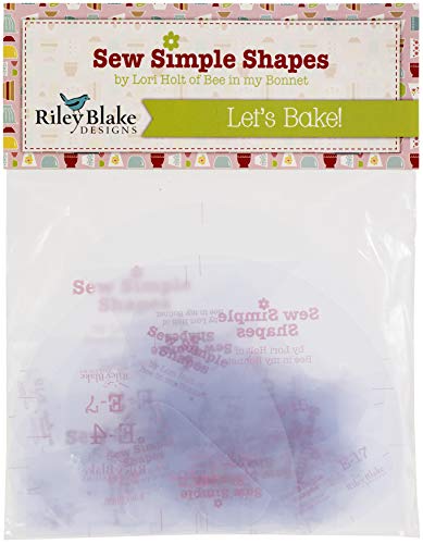 Riley Blake Template Set-Bake Sale 2 By Lori Holt 25/Pkg