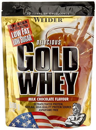 Weider Gold Whey Beutel Doppelpack (2 x 500 g) Schoko, 1er Pack (1 x 1 kg)