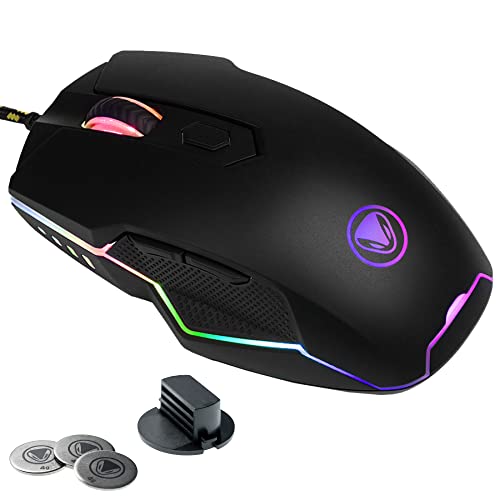 Snakebyte PC Game: Mouse Ultra - schwarz - Rgb Beleuchtung mit 16.8 Millionen Farben [