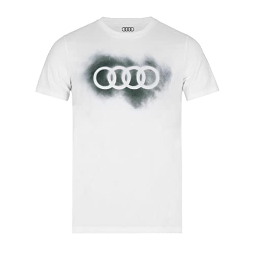 Audi T-Shirt weiß Herren (XL)