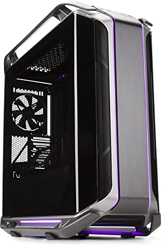 Cooler Master Cosmos C700M - ARGB-Aluminiumgehäuse mit doppelt gebogener Glasscheibe, Ultra-modularem Rahmen und extremer Hardwarekapazität - Full Tower