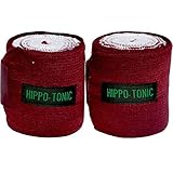 Hippo-Tonic 540010 Elastic Übungsbandagen, burgunderfarben, Nicht zutreffend