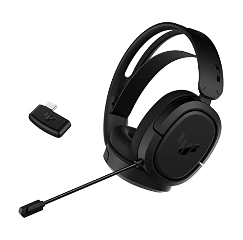 ASUS TUF Gaming H1 Wireless - Headset - ohrumschließend - 2,4 GHz - kabellos - Schwarz