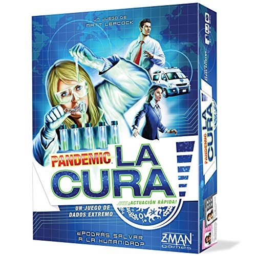 Unbox Now ZM7150ES Pandemic: La Cura-Brettspiel auf Spanisch