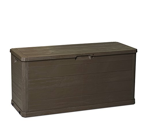 TOOMAX Cushion Multibox Woody's, Kunststoff, Braun, 117 x 45 x 56 cm
