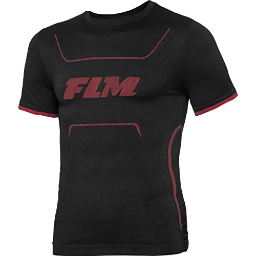 FLM T-Shirt, Funktionsshirt, Funktionsunterwäsche Sports Funktionsshirt Pro Kurzarm 1.0 schwarz XXL, Herren, Multipurpose, Ganzjährig, Textil
