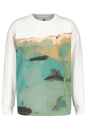 Garcia Kids Jungen Sweater Sweatshirt, Off White, 164/170