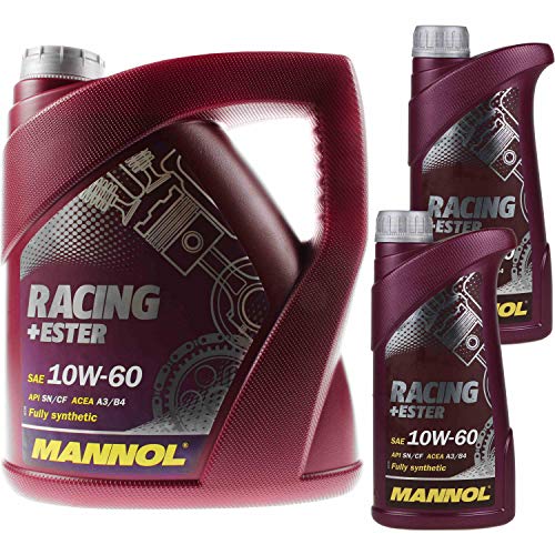 MANNOL 4 + 2 (6 Liter) Racing+Ester 10W-60 MOTORÖL