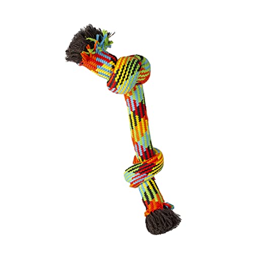 duvoplus, Premium-Seil aus Baumwolle mit Knoten, Strand, 47 cm, Spielzeug, – Hund