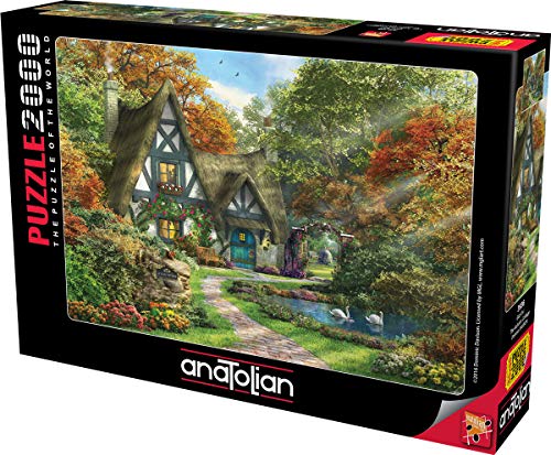 Anatolian ANA3936 The Autumn Cottage Puzzle, Mehrfarbig