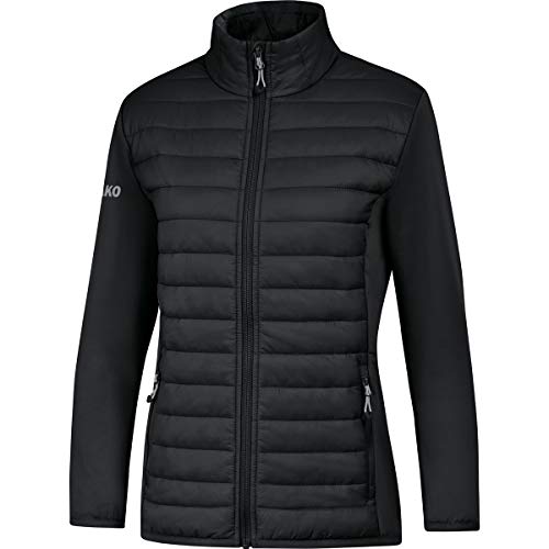 JAKO Damen Hybridjacke Premium Sonstige Jacke, schwarz, 38