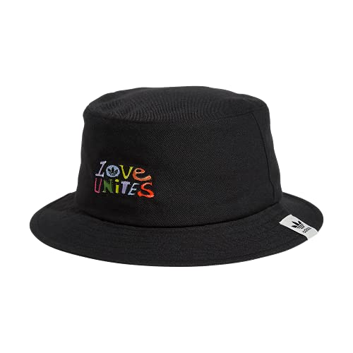 adidas Originals Love Unites Pride Bucket Hat, Black, One Size