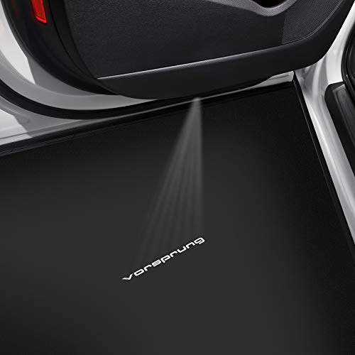 Audi 4G0052133M Einstiegsleuchten LED Einstiegsbeleuchtung Projektor Projektion Türleuchten, mit Vorsprung Schriftzug