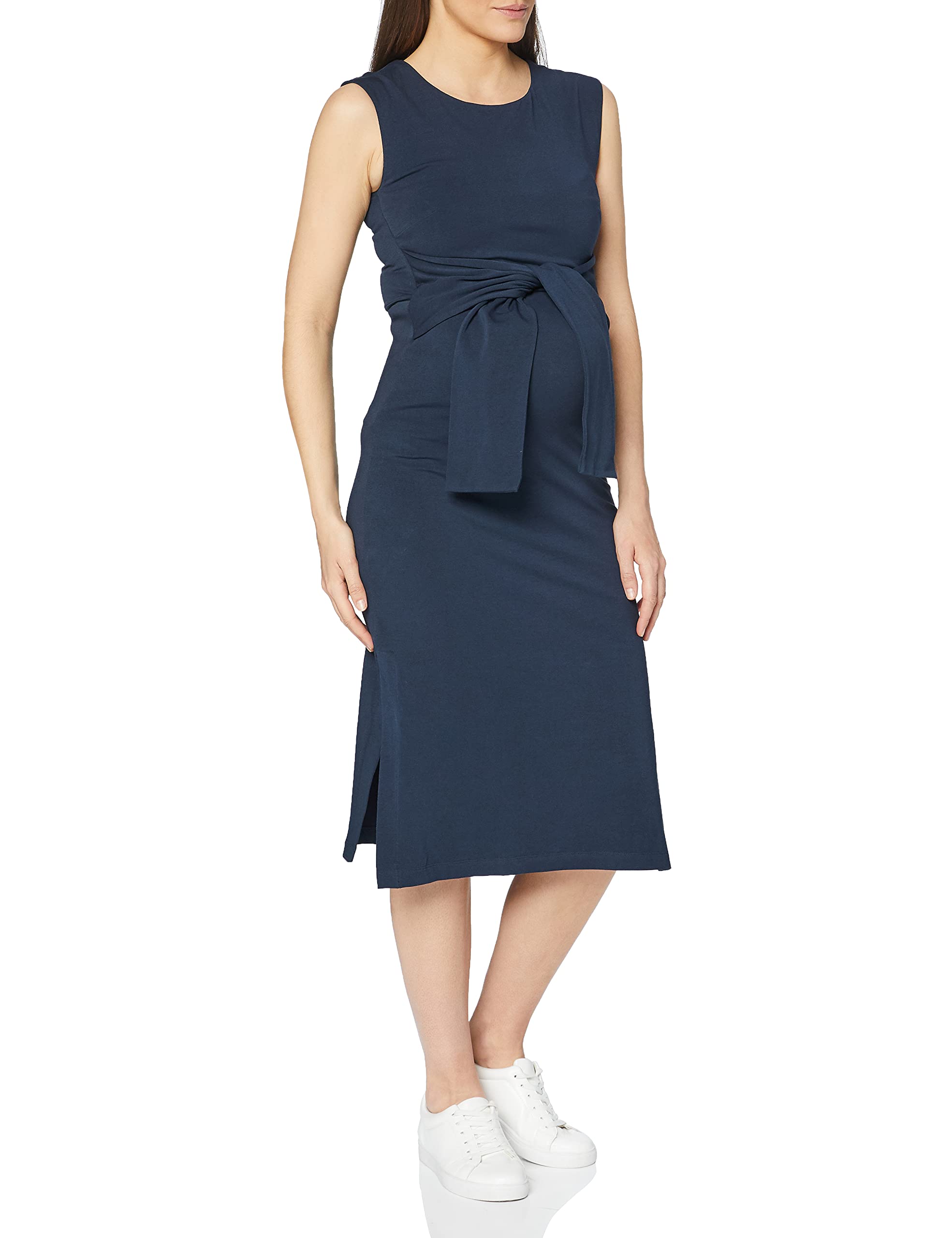 Boob Damen Haley S/l Dress Kleid, Blau (Midnight Blue 5586), 36 (Herstellergröße: Small)